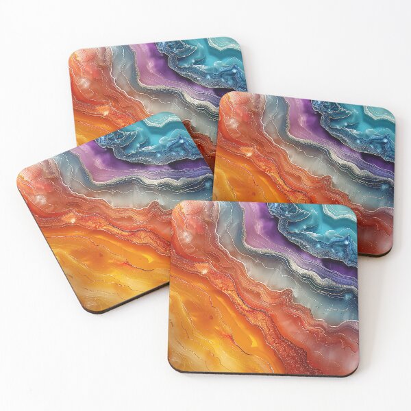 Item preview, Abstract Fluid Art #28 designed and sold by BellaMalluArt.