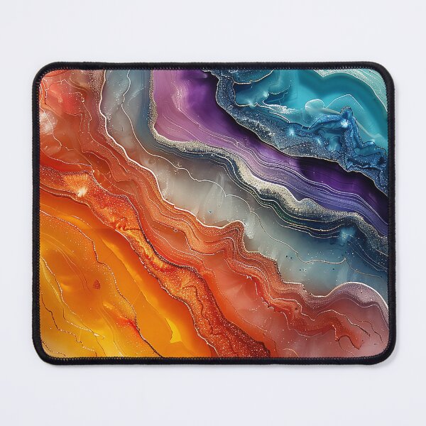 Item preview, Abstract Fluid Art #28 designed and sold by BellaMalluArt.