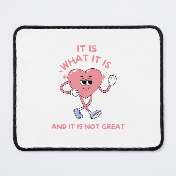 Item preview, It Is What It Is And It Is Not Great, Meme T Shirt, Funny T Shirt, Sarcasm T Shirt, Vintage Cartoon designed and sold by VainPro.
