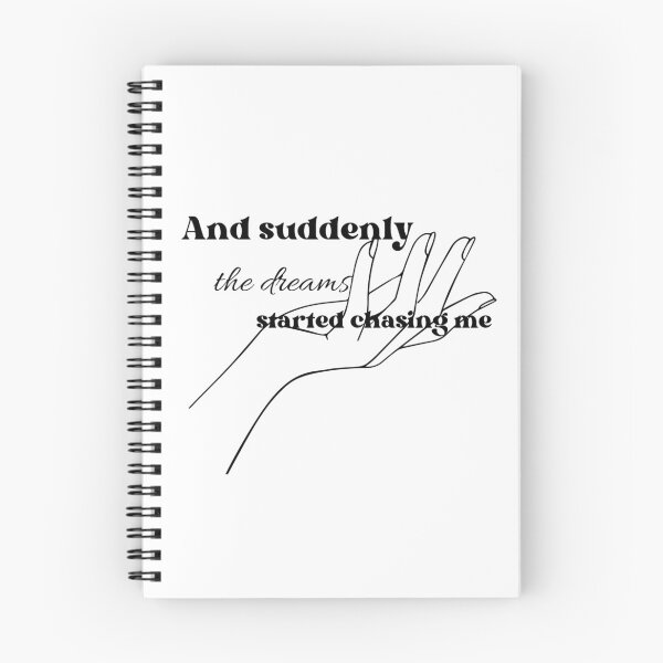 Item preview, The Dreams Started Chasing Me Affirmation  designed and sold by Aurakuarts.