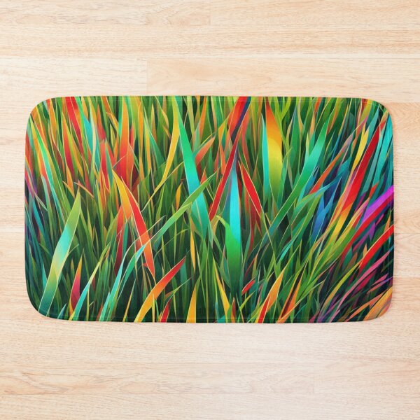 Item preview, Abstract Colorful Blades of Grass designed and sold by calibrit.