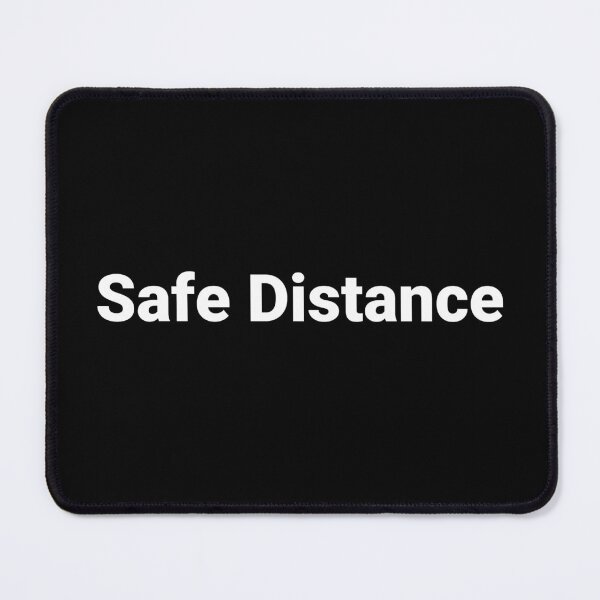 Item preview, Safe Distance designed and sold by Text-based T-Shirts and Gifts.