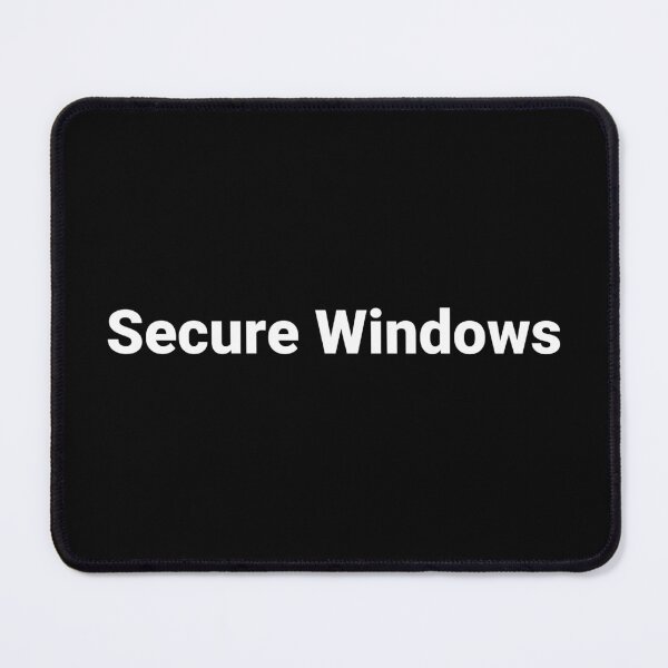 Item preview, Secure Windows designed and sold by Text-based T-Shirts and Gifts.