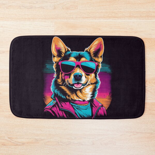Item preview, When your little dog adopts glasses, each moment outdoors becomes an opportunity to appreciate the beauty of nature with style designed and sold by Pulsant  Paintings.