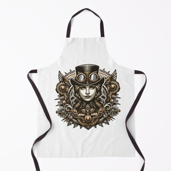 Item preview, Steampunk Woman Vintage Retro Style designed and sold by MusesWhispers.