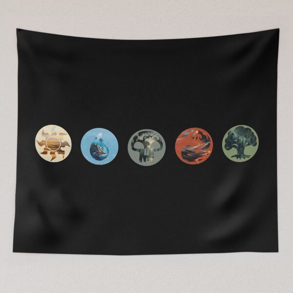Item preview, Mana Landscapes Horizontal designed and sold by MythicBiscuit.