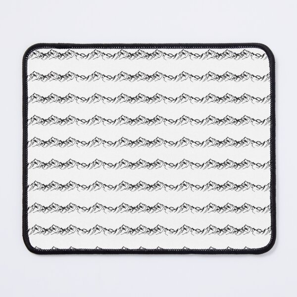 Item preview, Mountain range infinite pattern designed and sold by Inspyralia.