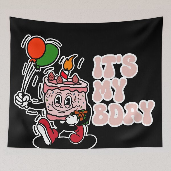 Item preview, it's my birthday  designed and sold by CaffeineDose.