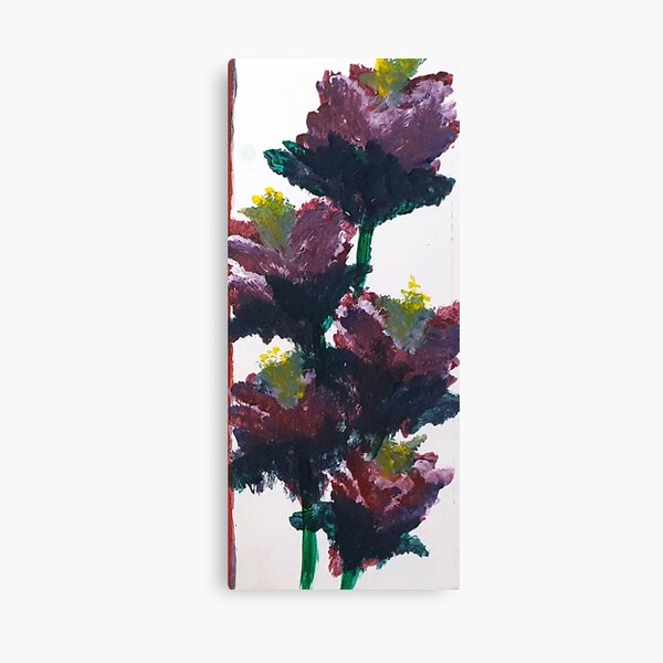 Item preview, Purple flowers  Acrylic Painting designed and sold by MaramGaily.