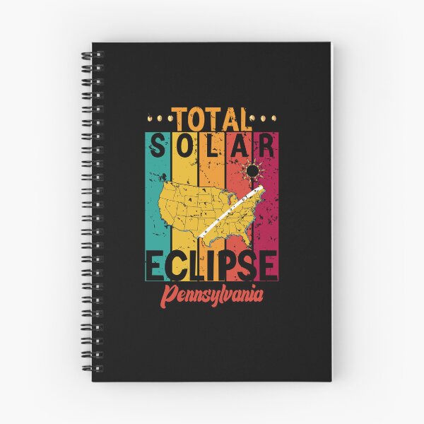 Item preview, Eclipse Memories In Pennsylvania, Total Solar Sclipse Funny Vintage Retro USA 08.04.2024 designed and sold by ArtByKatti.