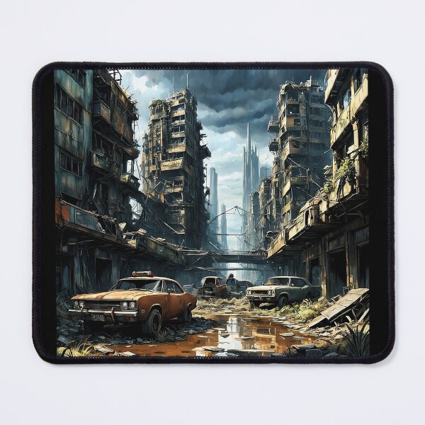 Item preview, Abandoned Cars in a Post-Apocalyptic Scenario 3 designed and sold by Brasuca's Art.