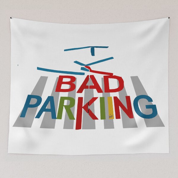 Item preview, the chaos of bad parking designed and sold by artscreat.