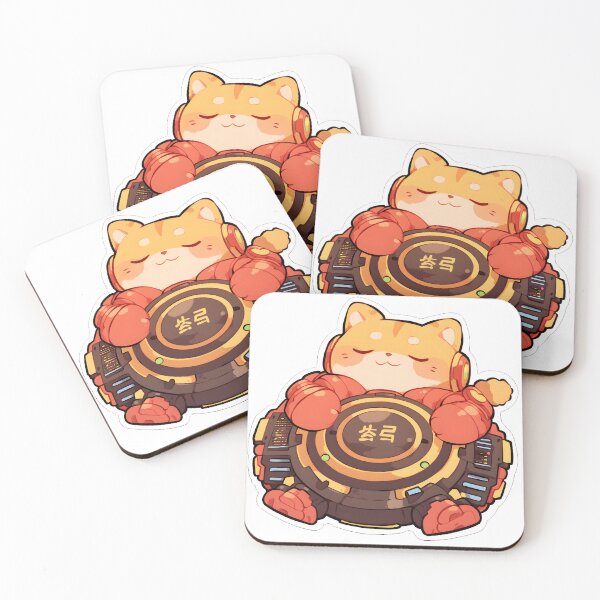 Item preview, Cute Kawaii Astronaut Cat designed and sold by StickySparkle.