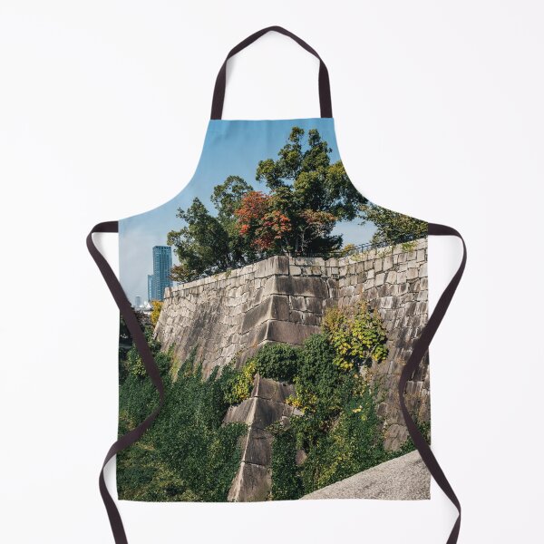 Item preview, Trees with Changing Leaves on Large Stone Wall with Ivy designed and sold by Renee McShane.
