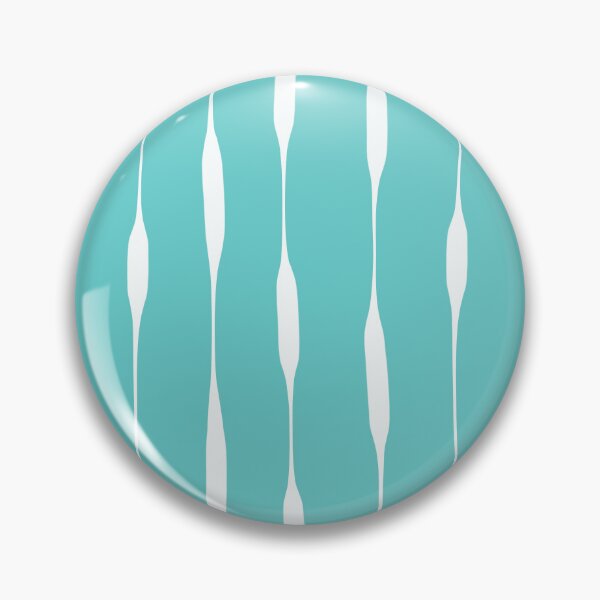 Item preview, Robin's Egg Blue Turquoise Threaded Stripes Minimalist Modern Pattern designed and sold by kierkegaard.