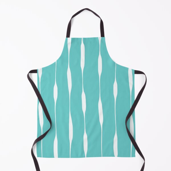 Item preview, Robin's Egg Blue Turquoise Threaded Stripes Minimalist Modern Pattern designed and sold by kierkegaard.