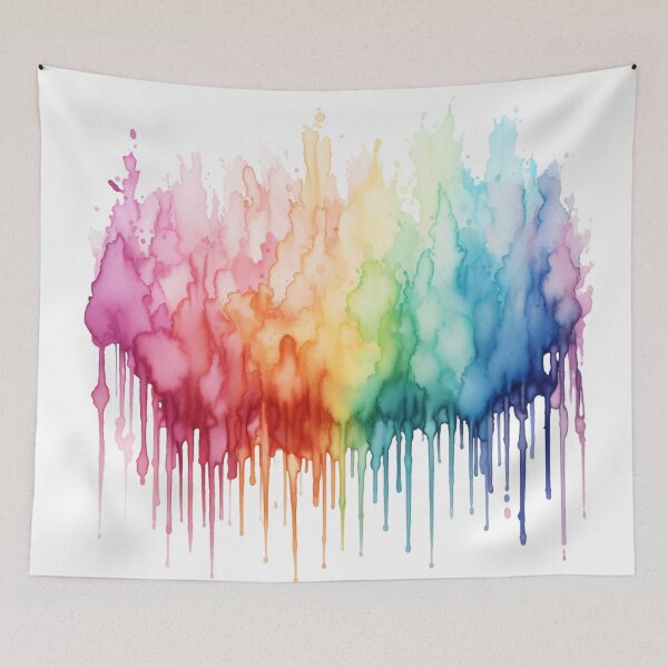 Item preview, Rainbow Abstract 5 designed and sold by GoKindCreations.