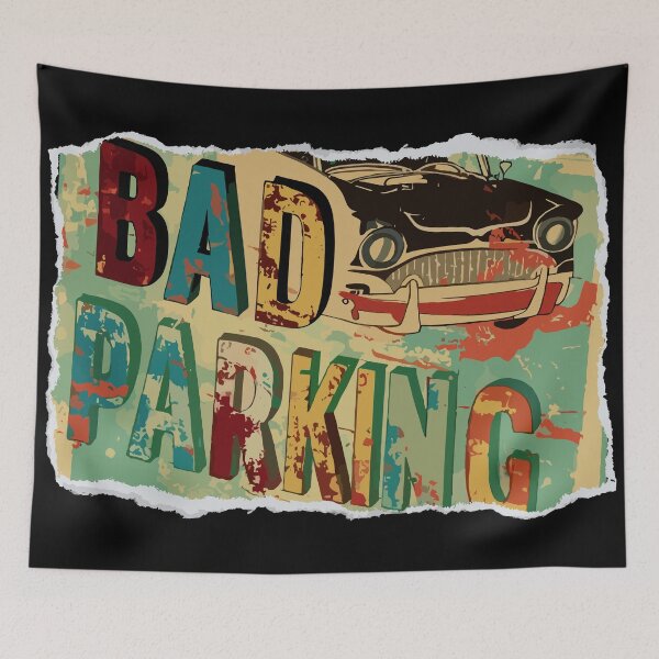 Item preview, Bad parking habit designed and sold by artscreat.