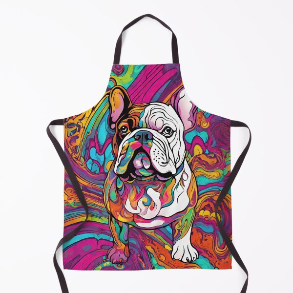 Item preview, Psychedelic English Bulldog designed and sold by Fredster1966.