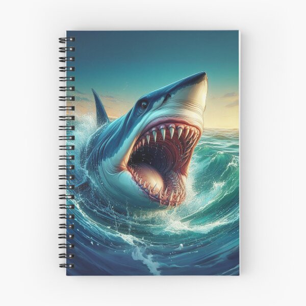 Item preview, Jaws Agape: Ferocious Shark Portrait designed and sold by TDKCustoms.