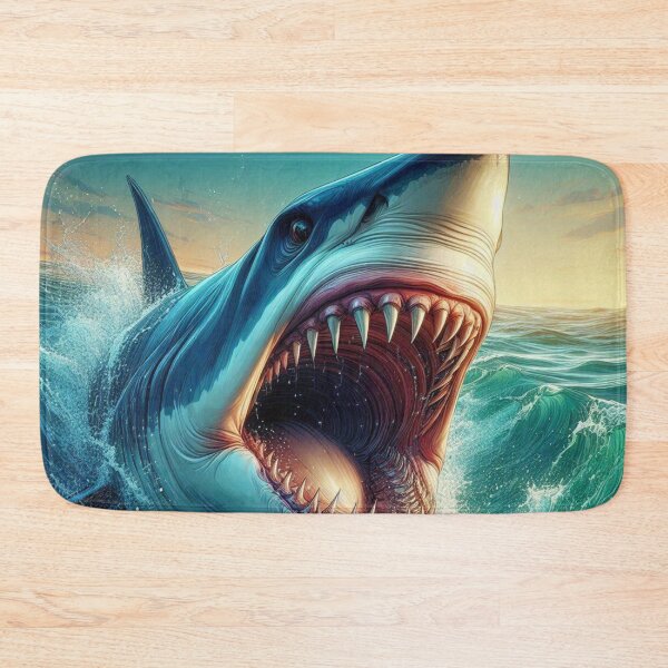 Item preview, Jaws Agape: Ferocious Shark Portrait designed and sold by TDKCustoms.