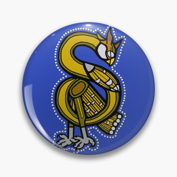 Item preview, Letter S Owl Medieval Owl designed and sold by Donnahuntriss.