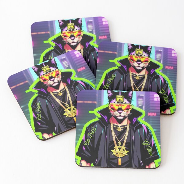 Item preview, Rapper Cat designed and sold by CatPointOfView.