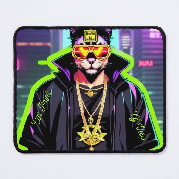 Item preview, Rapper Cat designed and sold by CatPointOfView.