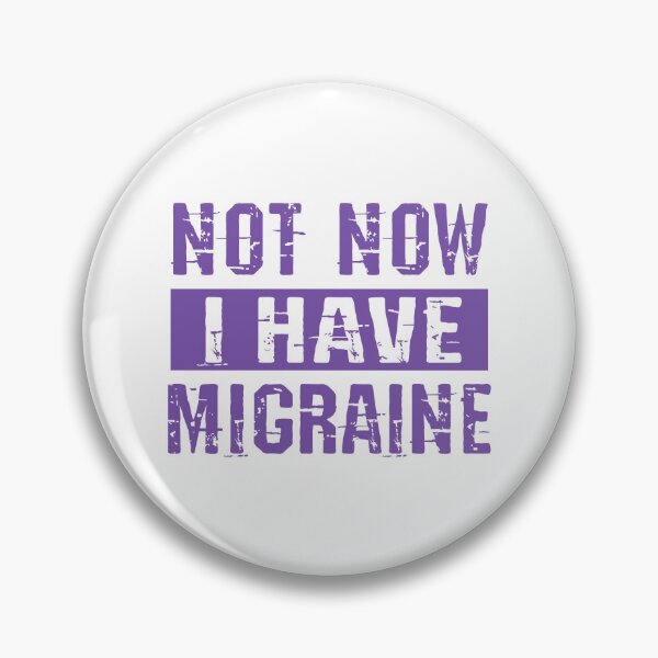 Item preview, Not now I have migraine designed and sold by HandicraftArt.