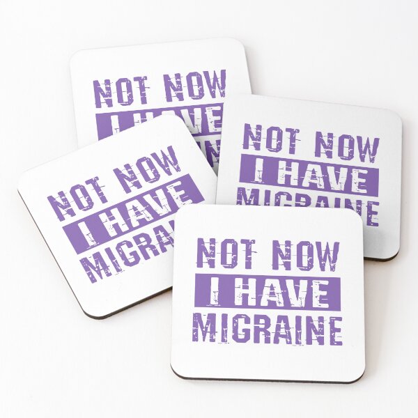 Item preview, Not now I have migraine designed and sold by HandicraftArt.