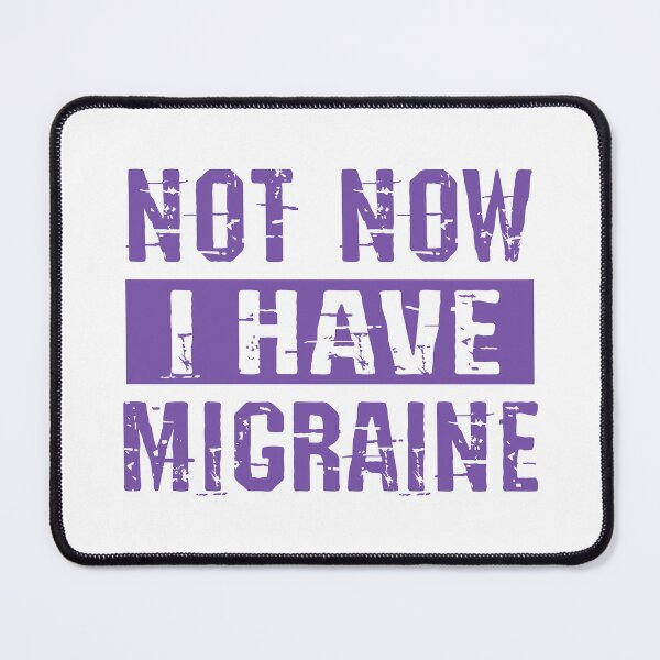 Item preview, Not now I have migraine designed and sold by HandicraftArt.