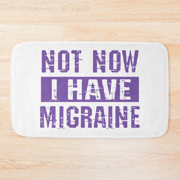 Item preview, Not now I have migraine designed and sold by HandicraftArt.