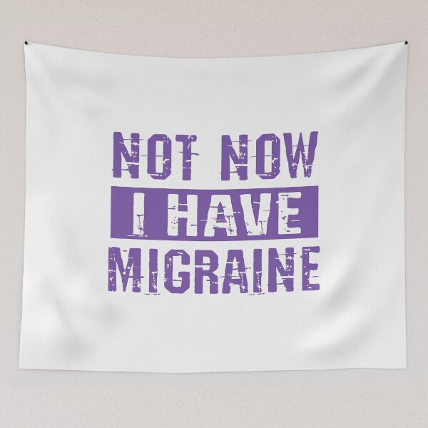 Item preview, Not now I have migraine designed and sold by HandicraftArt.