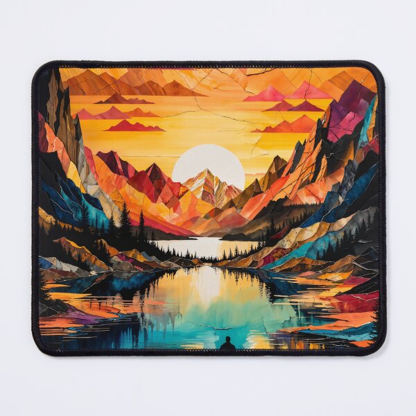 Item preview, Sunrise Over Mountains designed and sold by DividedFortune.