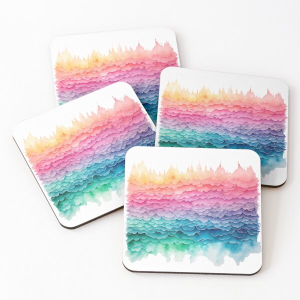 Item preview, Rainbow Abstract 7 designed and sold by GoKindCreations.