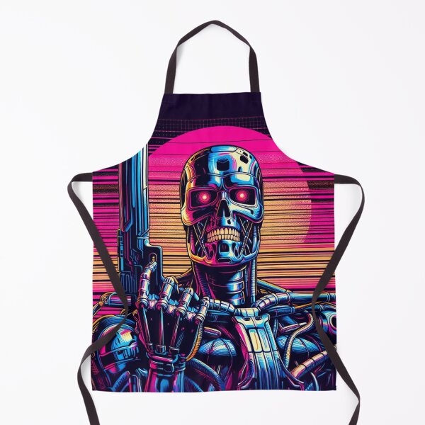Item preview, Synthwave Terminator: Vector Graphic designed and sold by TDKCustoms.