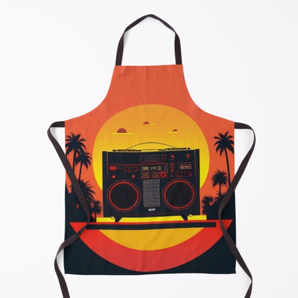 Artikelvorschau, 80er Boombox und California Sunset entworfen und verkauft von TheDarkWardrobe.