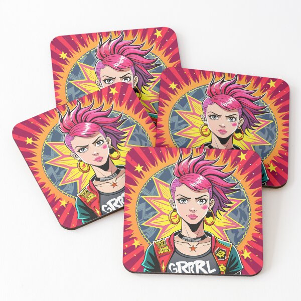 Item preview, Grit and Grrrl Power: A Riotous Reverie designed and sold by AgarutanPrint.
