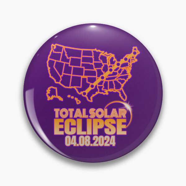 Item preview, Solar Eclipse Totality Map  designed and sold by WoodburyLake.