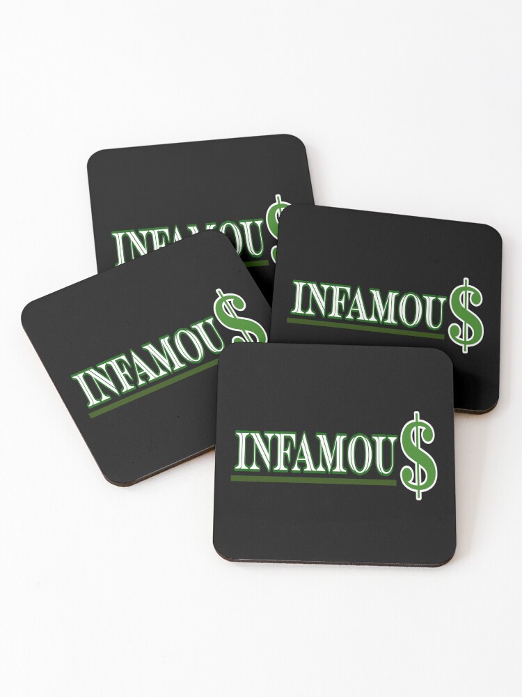 Thumbnail 1 of 5, Coasters (Set of 4), Infamous designed and sold by Roxburylane.