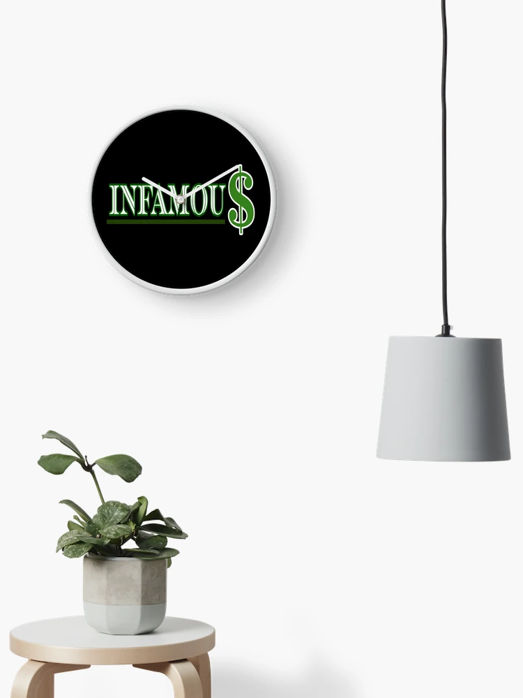 Thumbnail 2 of 4, Clock, Infamous designed and sold by Roxburylane.