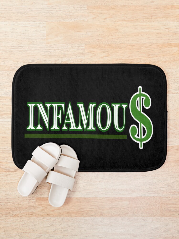 Thumbnail 1 of 6, Bath Mat, Infamous designed and sold by Roxburylane.