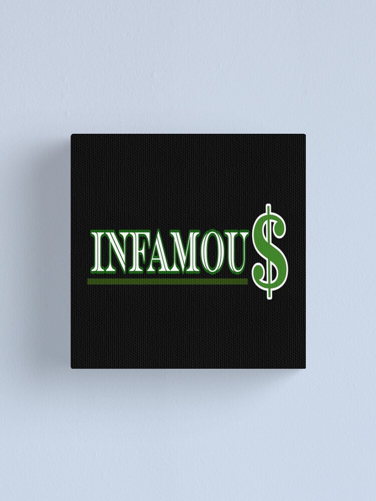 Thumbnail 1 of 3, Canvas Print, Infamous designed and sold by Roxburylane.