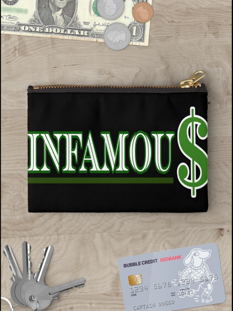 Thumbnail 3 of 4, Zipper Pouch, Infamous  designed and sold by Roxburylane.