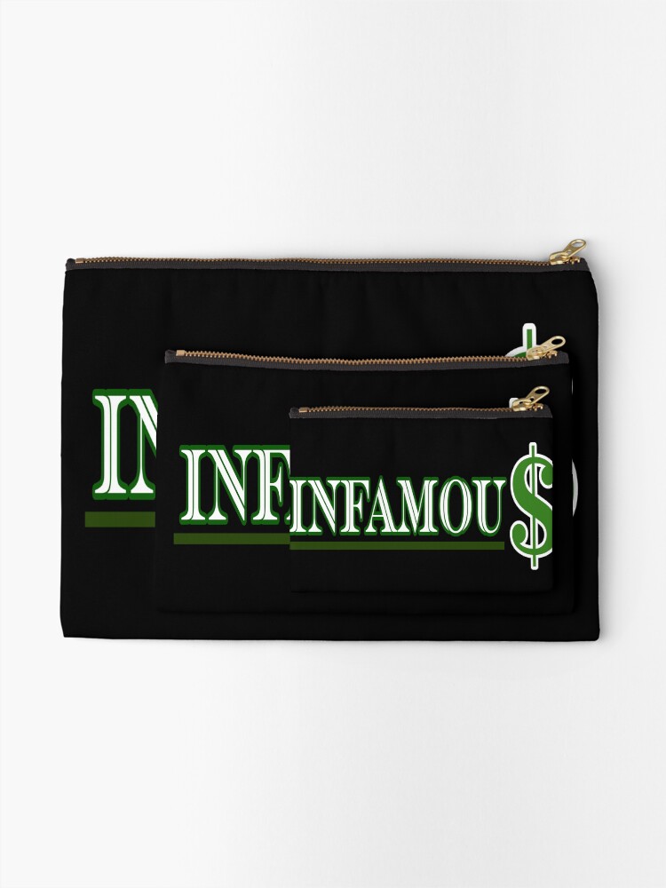 Thumbnail 2 of 4, Zipper Pouch, Infamous designed and sold by Roxburylane.