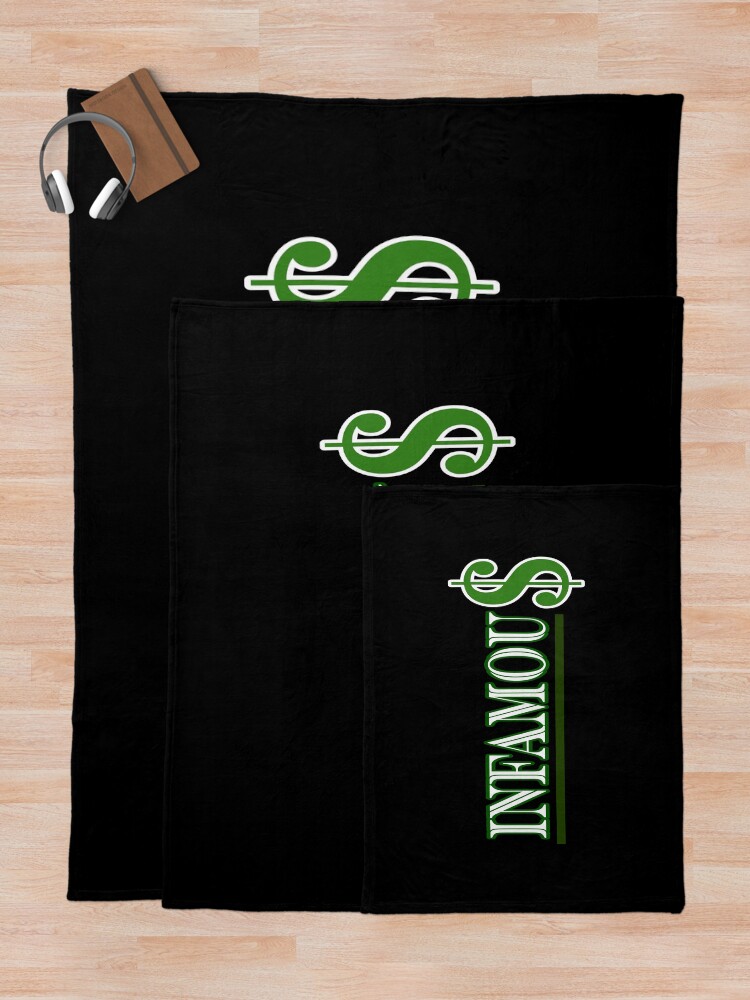 Thumbnail 5 of 6, Throw Blanket, Infamous  designed and sold by Roxburylane.