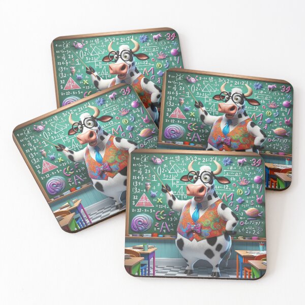 Item preview, Moo-thematical Genius designed and sold by Moo-larious Creations From Down Udder.