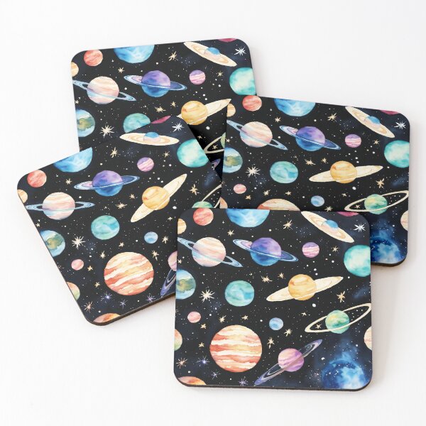 Item preview, space stars and planets  designed and sold by soulfulpalette.