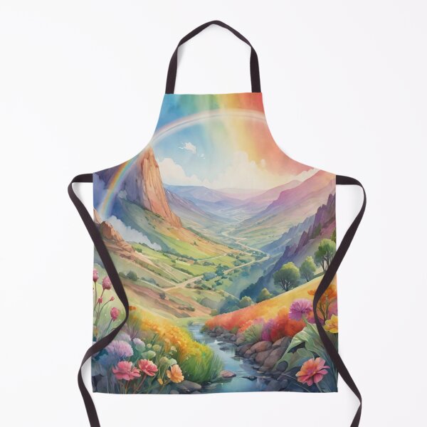 Item preview, Watercolor Rainbow Valley designed and sold by JamieRainbow.