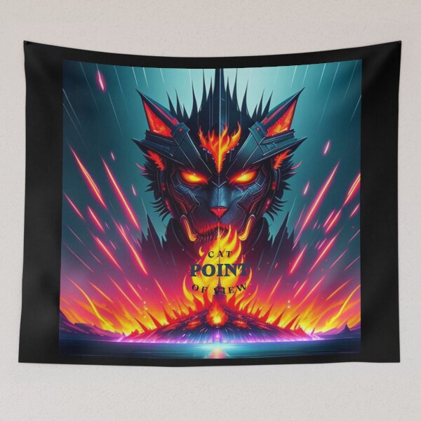 Item preview, Cyber Lion designed and sold by CatPointOfView.